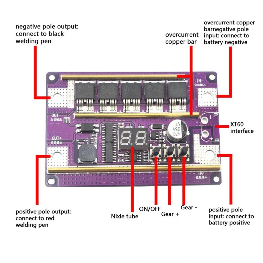 18650 ͸ 0.05-0.3mm  Ʈ    , 12V DIY ŰƮ, 99    