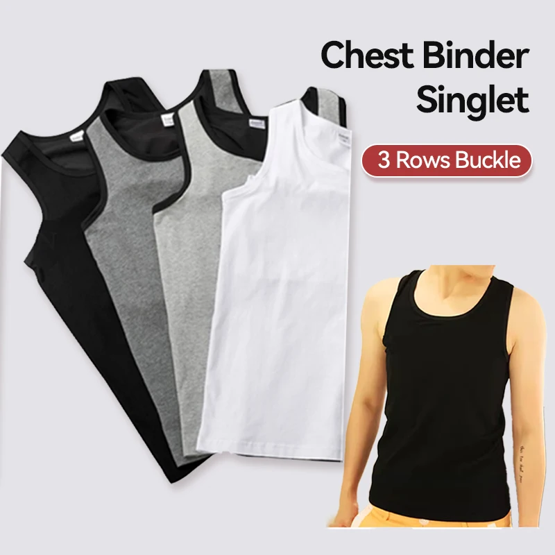 Breast Binder Breathable Non Bandage Chest For Big Breasts Vest Tank Top Binder Corset