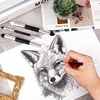 30pcs Sketching & Drawing Tool Kit - Includes Blending Stumps, Tortillions, Art Wipes, Scrapers & Dual-Tip Sponge Pens 5