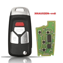 Xhorse Jingyuqin VVDI Flip Key Universal Remote Key - Premium Wired Version - Vvdi
