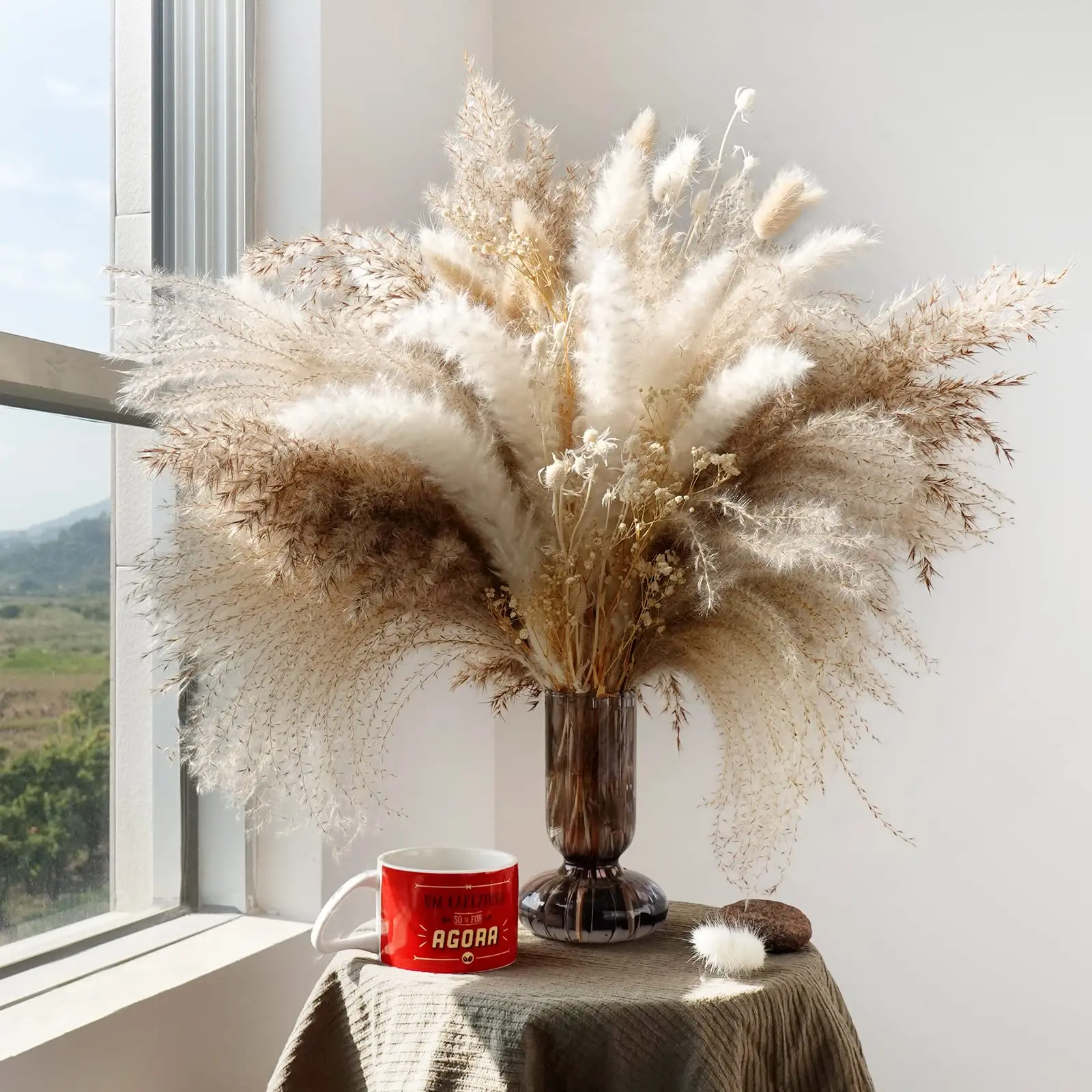 Pampas Grass (fiori secchi) per Homedecor e Wedding decor - Cina Erba secca  e Pampas per matrimoni prezzo