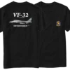 Naval VF-32 Swordsmen Squadron F-14 Tomcat Fighter T-Shirt Short Sleeve Casual 100% Cotton O-Neck Summer Mens T-shirt 1