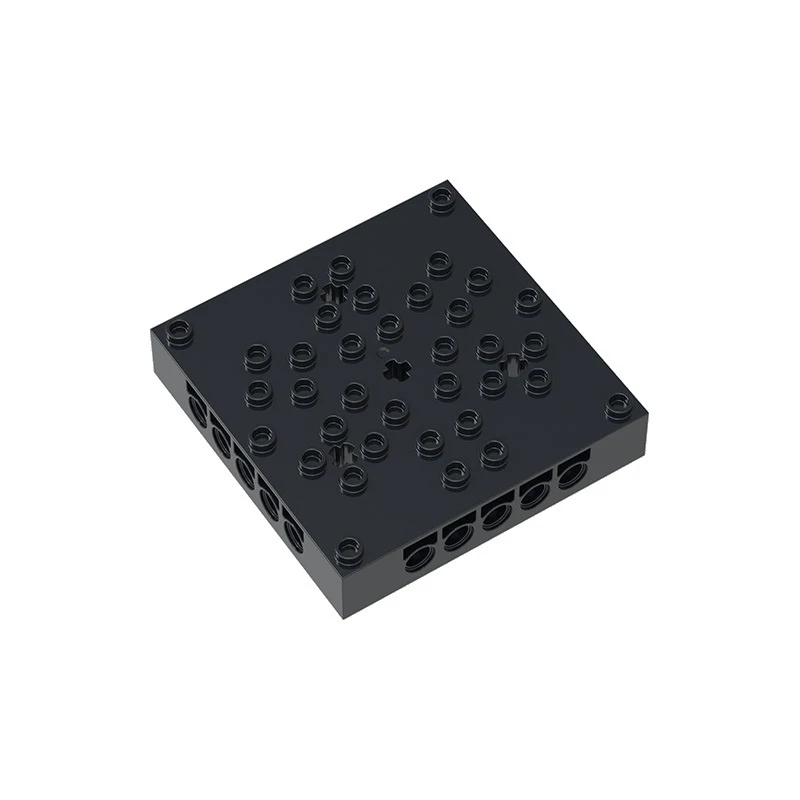 MOC 1PCS 65803W 하이 8X8 크로스 홀 바텀 플레이트 빌딩 블록 세트 하우스 캐슬 파티클 아이디어 장난감 어린이 생일 선물