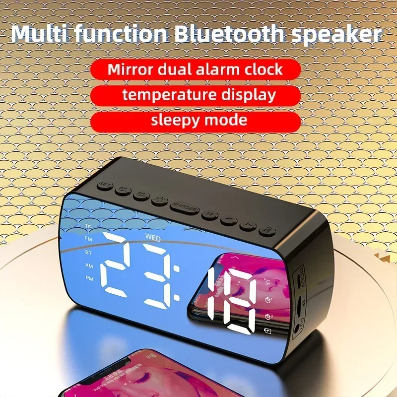 

Настольный цветной стальной мини-динамик 46133envbas56731bнч с Bluetooth