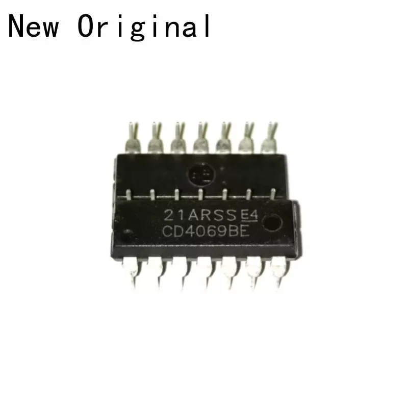 

10PCS CD4069BE New and Original DIP-14 INVERTER CIRCUIT CMOS IC