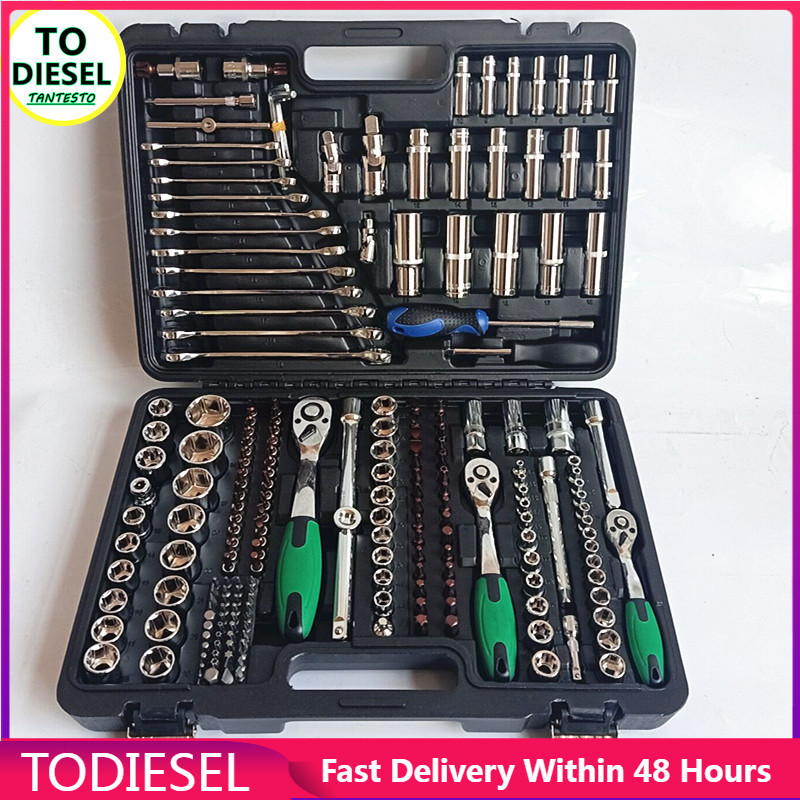 216PCS 72pins Quick Wrench Car Repair Tool Set CRIN Injector Repair