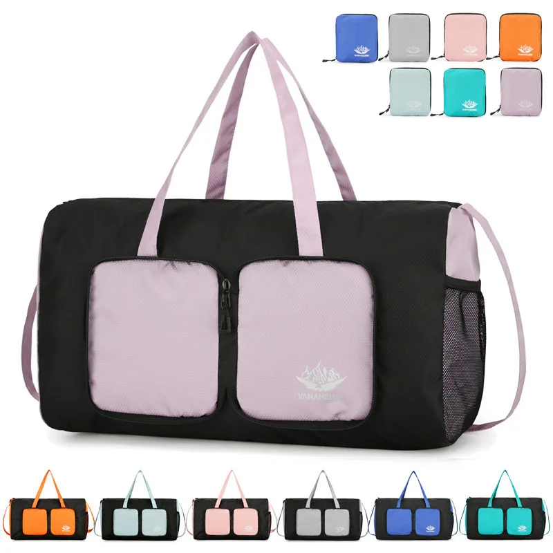 New travel folding bag for men and women with large capacity, lightweight, casual, multi-functional - 2