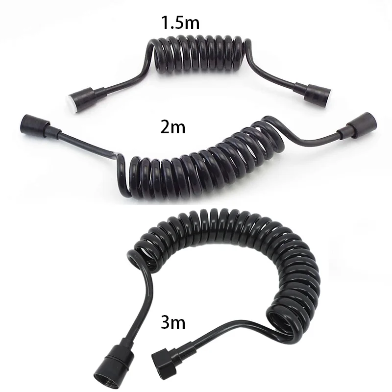 Plumbing Fittings Spring Flexible Water Pipe Retractable Tube Shower Head Hose For Toilet Bidet plumbing hose water pipe shower hose plumbing supply hose pipe fitting