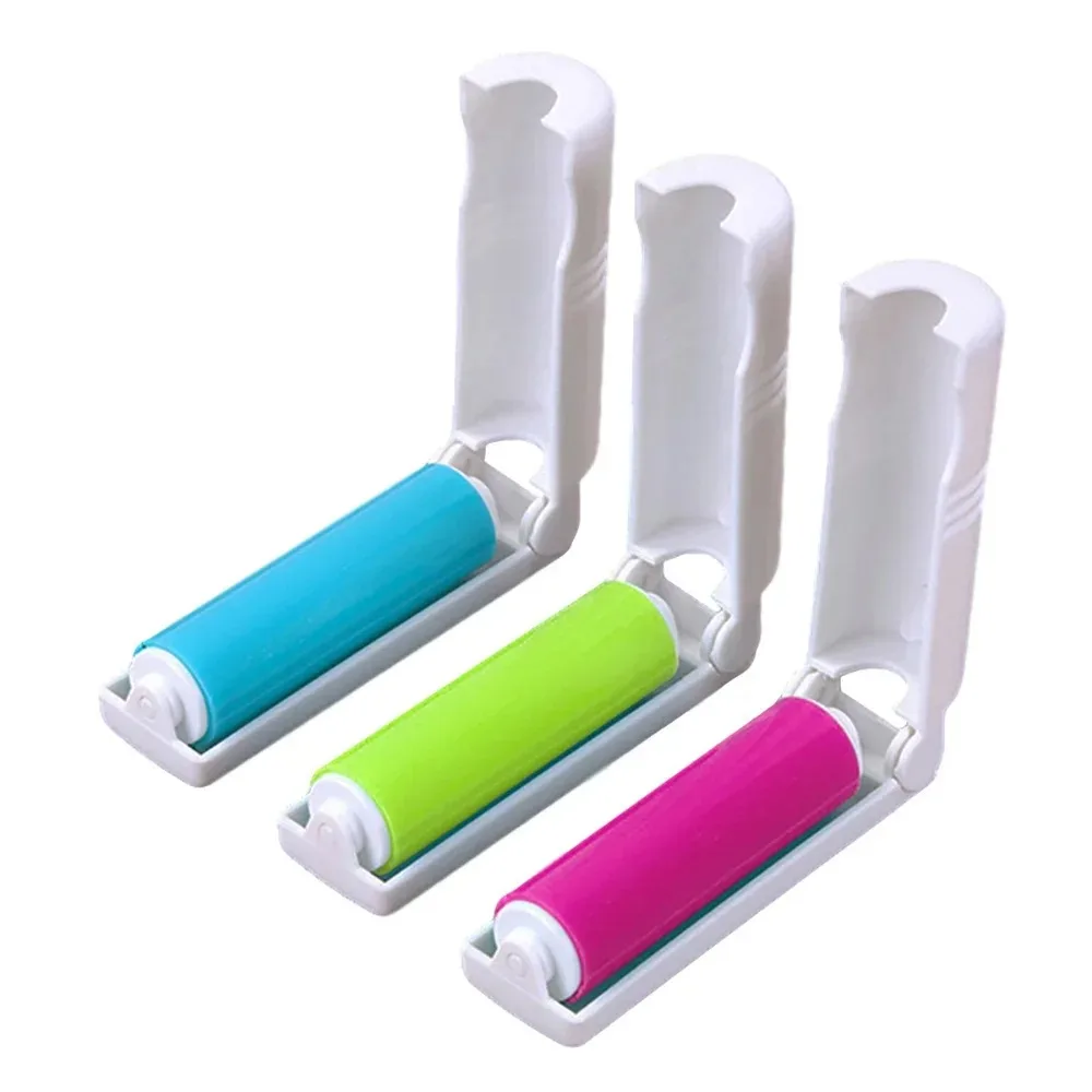 Dust Remover Clothes Fluff Catcher Drum Lint Roller Recycled Foldable Hair Sticky Washable Brushes