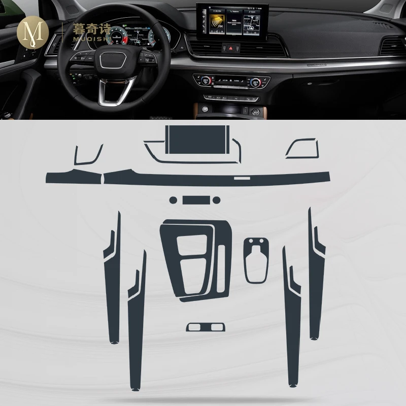 Per Audi Q5 Sportback 2021-2023 Car Interior Center console invisibile car  suit TPU pellicola protettiva antigraffio accessori Refit - AliExpress