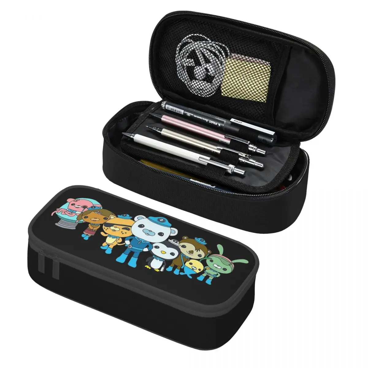 The Octonauts Pencil Cases Large Capacity Pen Bags Pen Box Pencil Pouch Boys Girls Students Stationery School Office