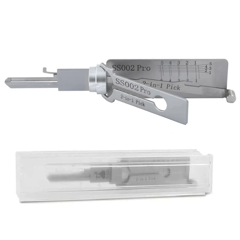 Lishi 2 in1 SS001 SS002 SS002R R52 KW1 KW5 SC1 SC4 SC20 M1/MS2 AM5 R52L Locksmith Tools for Home Door Civil Locks