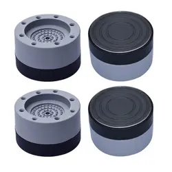 Adjustable Bed Risers Home Supplies Plastic Round Bed Frame Risers Heavy Duty Furniture Raise Blocks