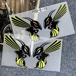 For Honda Bees Hornet CB650R PCX 125 A-frica Twin 1100 Reflective Motorcycle Car Styling Stickers Decal Accessories