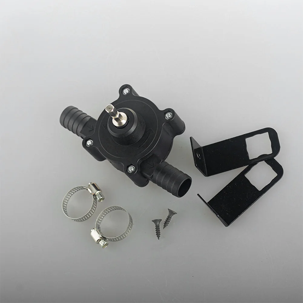 Electric Drill Pump Portable Mini Hand Liquid Transfer Pump Self-priming DC Pumping Machine Home Garden Outdoor Tool