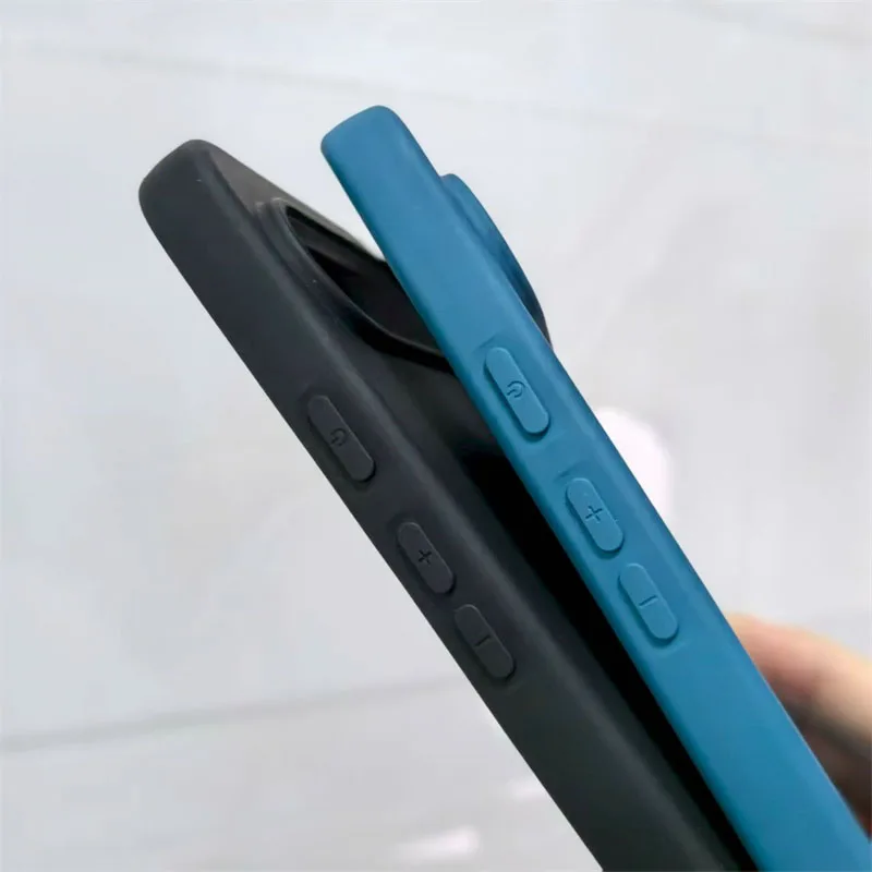 Luxury Shockproof Liquid Silicone Protective Phone Case