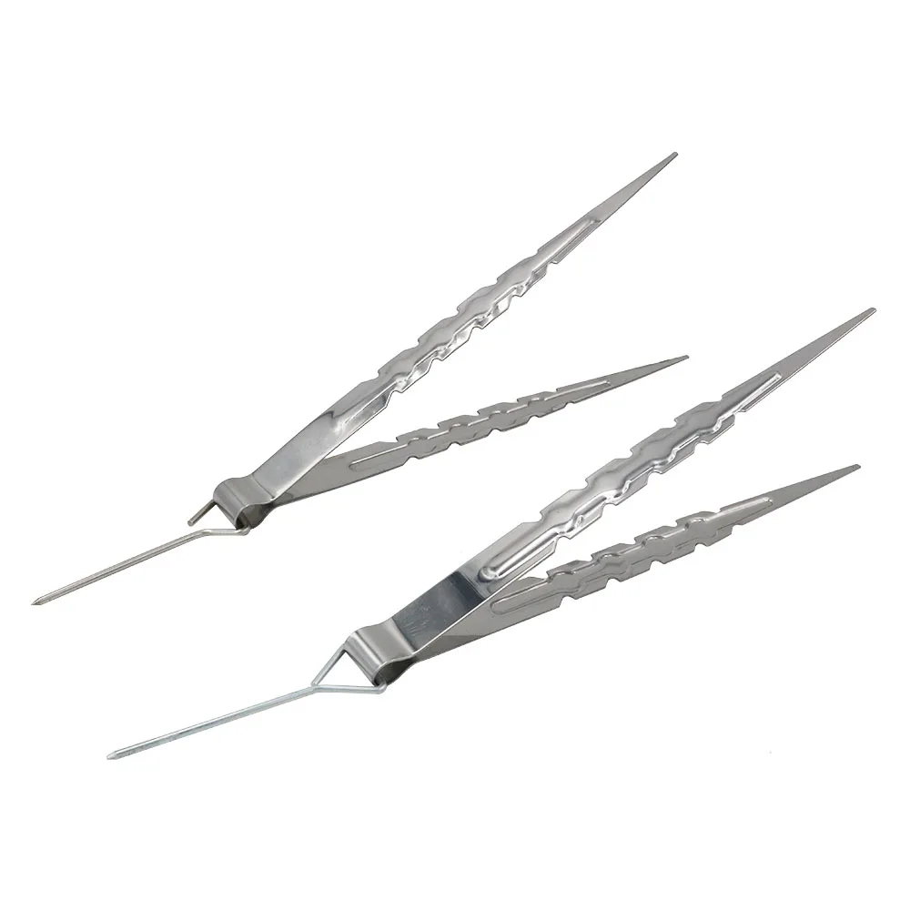1pc Metal Shisha Hookah Charcoal Tongs Tweezers Water Pipe Sheesha Chicha Narguile Cachimba Smoking Accessories Gadget Tool 2