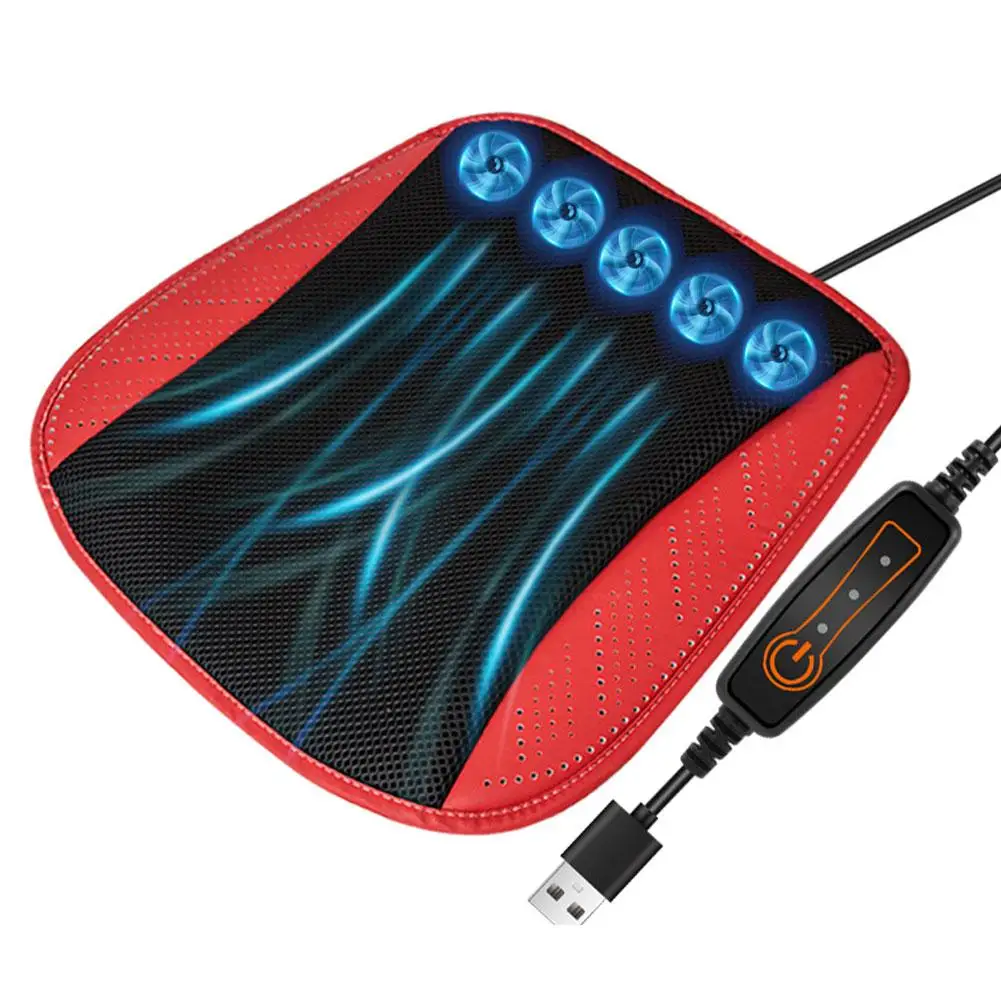 funda para asiento de carro con ventilador USB, asiento de ventilación de soplado rápido, refrigeración, asiento de coche refrigerado » funda para asiento de carro con ventilador USB