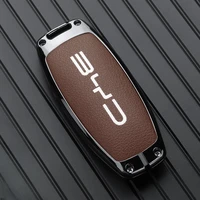 Car Samrt Remote Key Cover Case Fob For BYD NFC Card Atto3 Yuan Tang EV Han Qin Song Plus DMi Dolphin S7 S6 L3 M6 F3 F0 Keychain 6