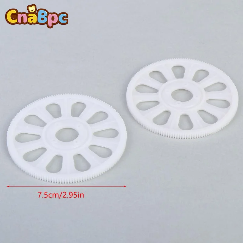 Engrenage principal 150T pour drone 450 - Lot de 3 pièces blanc