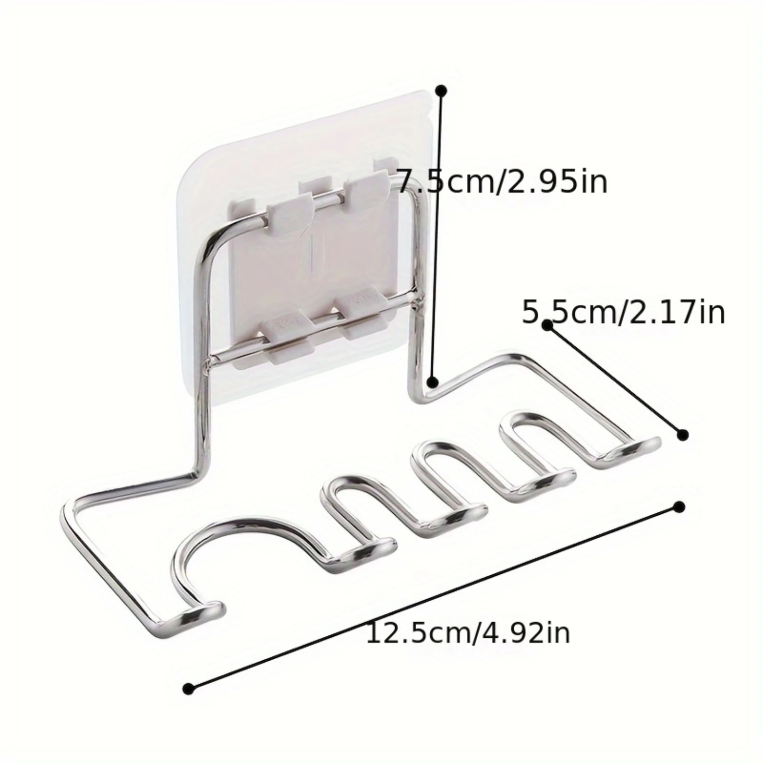 Stainless Steel Toothbrush & Toothpaste Holder-Wall-Mounted, No-Drill Installation, Multi-Functional Bathroom Organizer For T