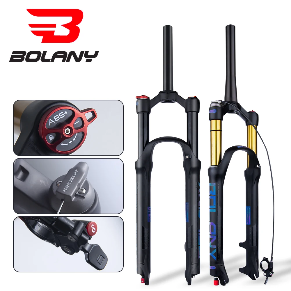 Bolany-マウンテンバイクフォーク,調整可能なフロントサスペンション 