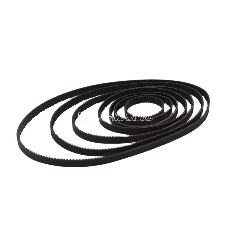 GT2 6mm Width Closed Loop Rubber 2GT Timing Belt Length 200mm 280mm 400mm 852 mm 2gt closed loop rubber timing belt length optional：228 270mm belt width 6mm gt2 3d printer parts timing beltpitch 2mm