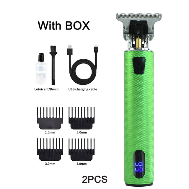 T9 USB Electric Hair Cutting Machine Rechargeable Hair Clipper Man Shaver Trimmer Men Barber Professional Beard Trimmer