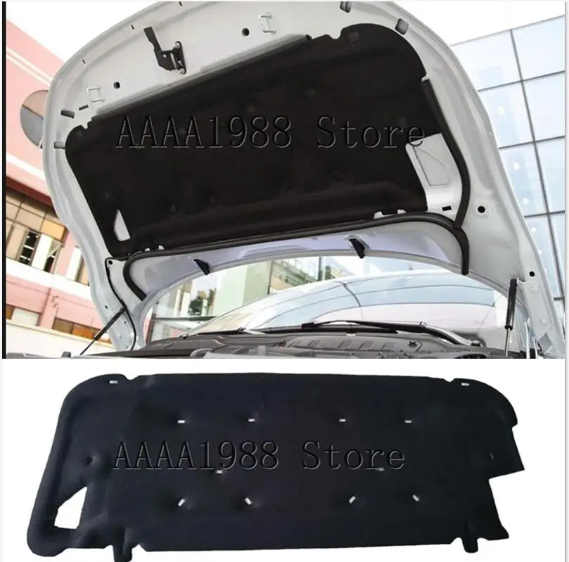 

2010-2018 For Land Rover Evoque Heat Sound Insulation Cotton Front Hood Engine Firewall Mat Pad Cover Noise Deadener