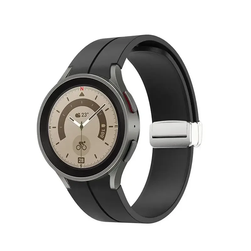 Premium Silicone Watch Strap - Versatile and Durable Wristband