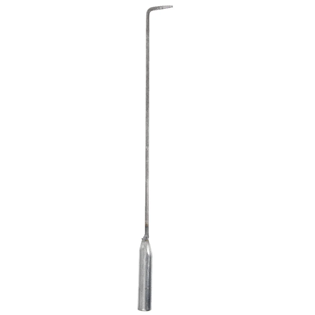

Household Fire Poker Fireplace Poker Handheld Charcoal Camping Fireplace Poker Steel For Fire Pit Campfire 33cm