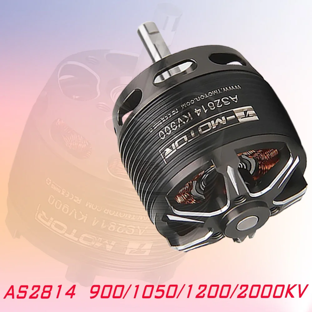 

T-Motor Long Shaft AS2814 Brushless Motor KV900 KV1050 KV1200 KV2000 3-4S For 20-30E 3D And F3A