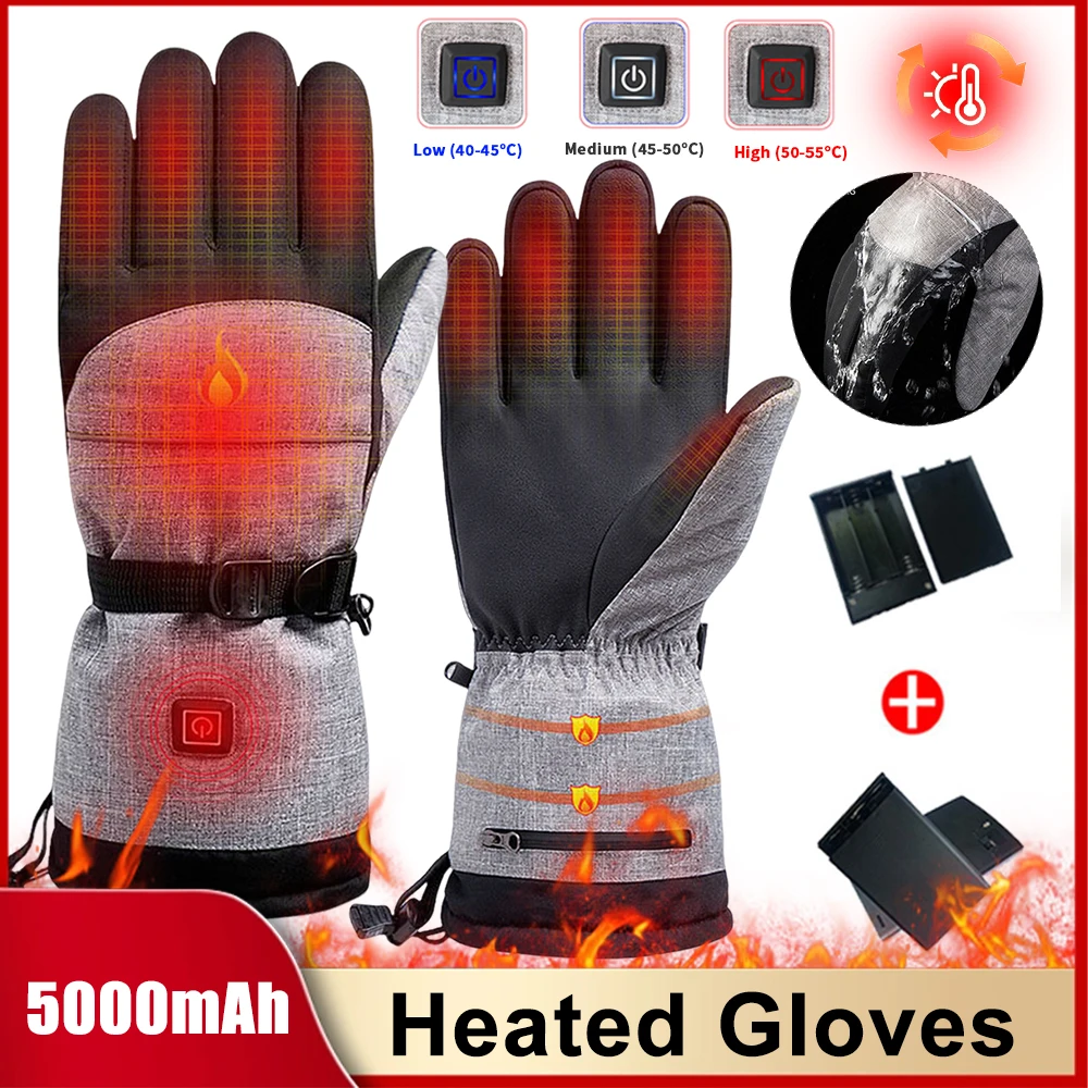 USB Rechargeable Heated Gloves 2