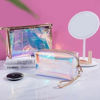 PVC Transparent Cosmetic Bag Women Makeup Storage Clear Organizer Wash Travel Portable Toiletry Multifunction Purse Pouch Bag 1