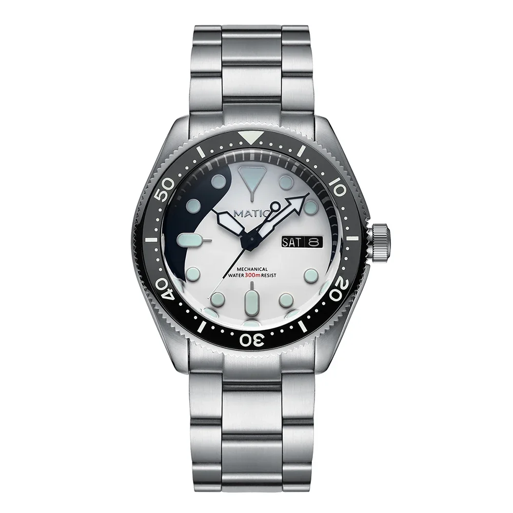

Механические наручные часы MATIC DIVER SE 42 мм SII NH36A SKX [белый + черный циферблат]