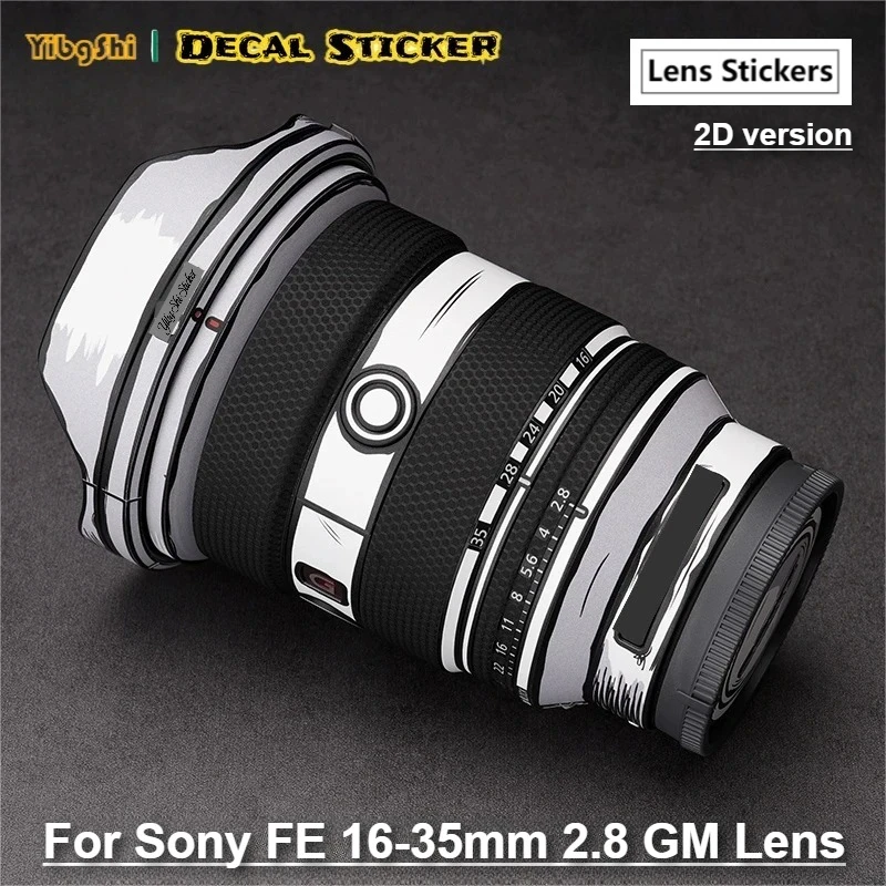  FE 16-35mm 2.8 GM 2D 버전 렌즈 스티커 데칼 스킨 비닐 랩 보호 필름