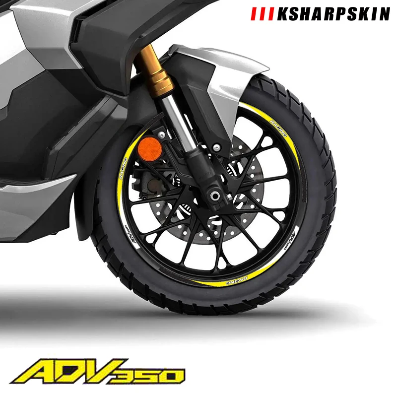 

Светоотражающее внутреннее кольцо для мотоциклетных шин, разноцветные водонепроницаемые наклейки для ADV350