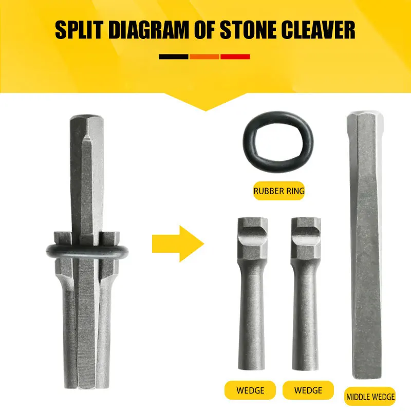 16mm18mm23mmStoneSplittingToolStoneSplitterHandToolsSetMetal