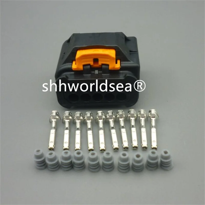 

Shhworldsea 1 компл. 10Pin 1,2 мм Автомобильный водонепроницаемый разъем для фар разъем для Peugeot 301 специальный 2008 1801600-1 1801606-1