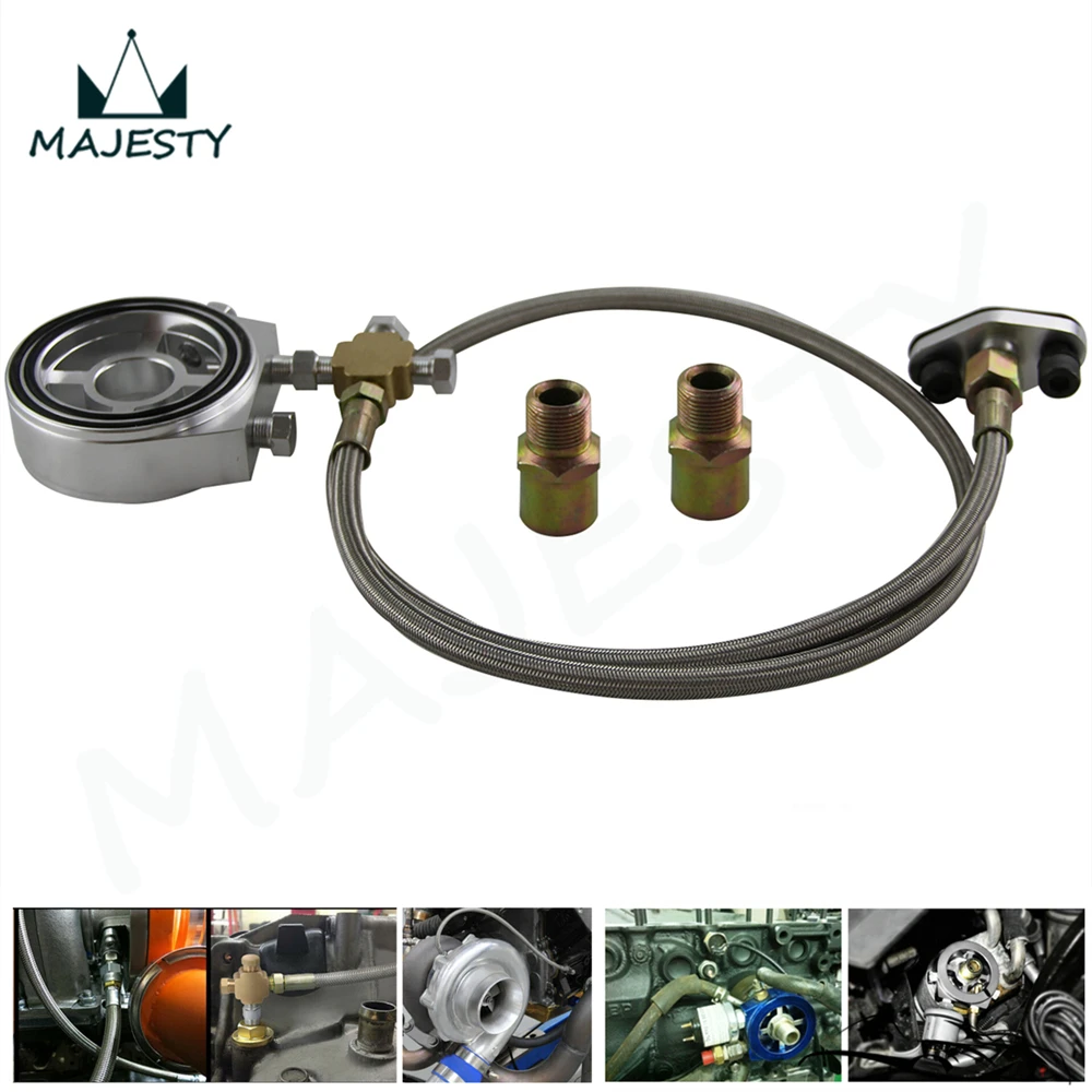 Filtro Olio Panino Piastra Adattatore Di Linea Per Sr20Det Ka24De