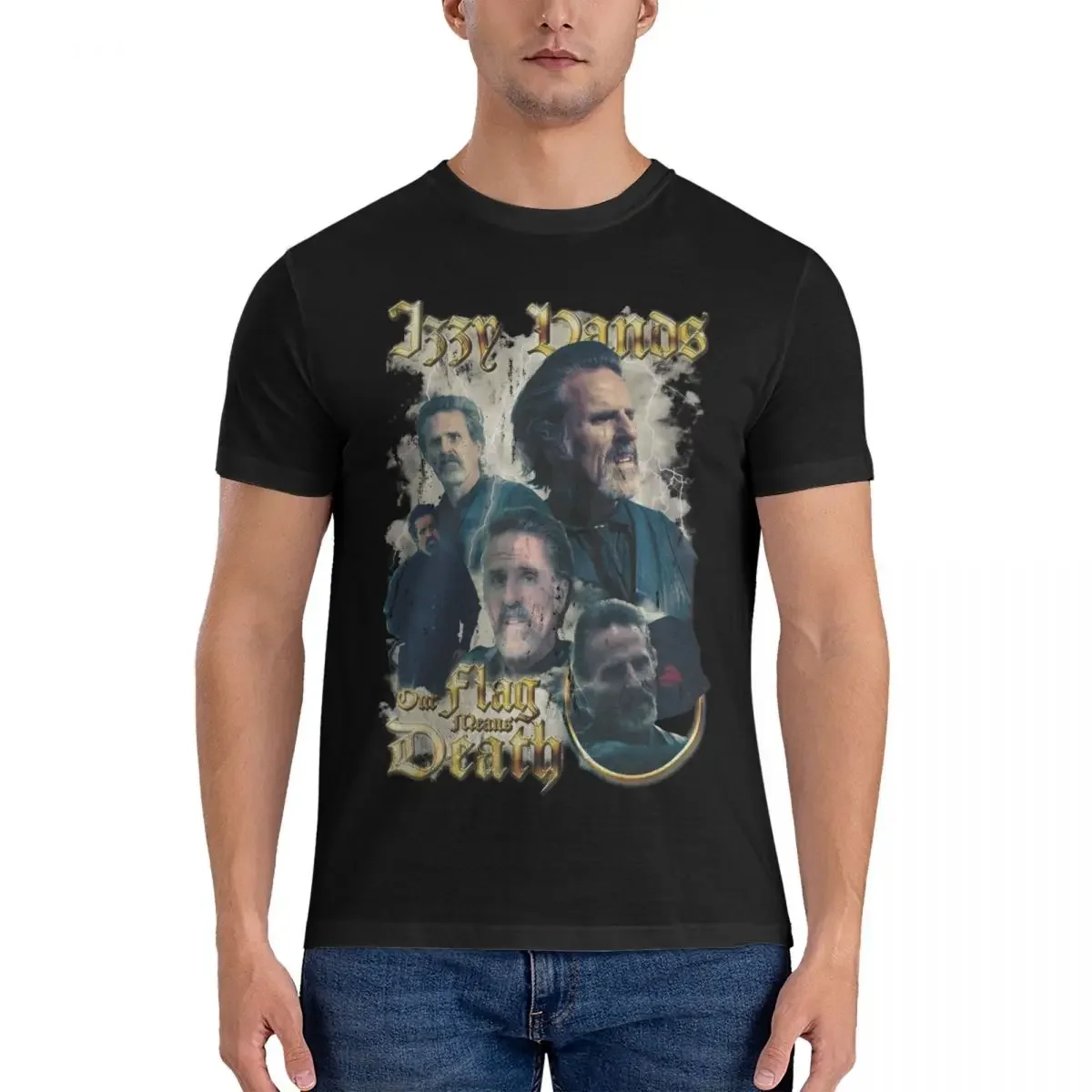 

Футболка мужская оверсайз с изображением героев мультфильма «теперь наш флаг»