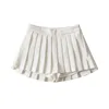 Zoki Sexy Women Pleated Skirts High Waist Summer Vintage Mini Skirts Korean Tennis Student White Designed Dance Skirt 6