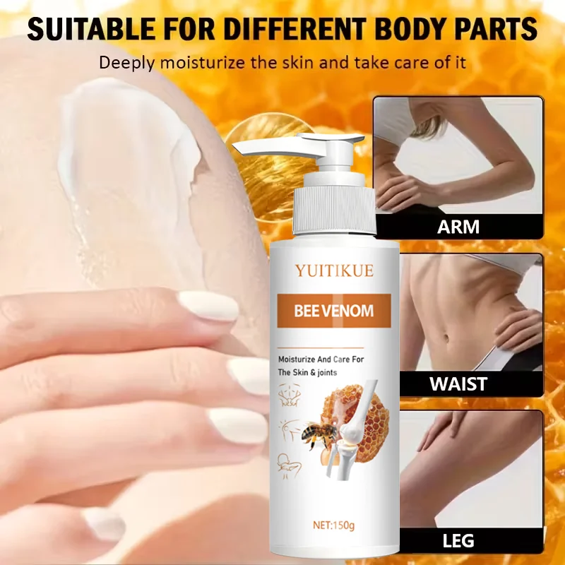 YUITIKU bee venom moisturizes and cares for skin and joints. Low-allergenic and soothing, suitable for all skin types.