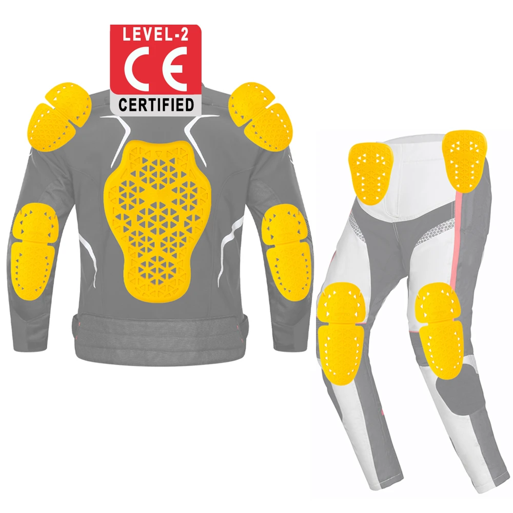 Universal CE Level Certified Motorcycle Armor Jacket Insert Back