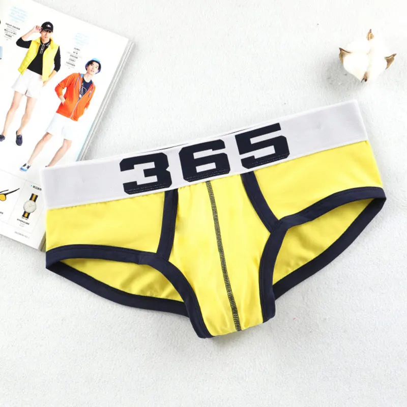Nuovi uomini Sexy slip intimo mutandine di cotone moda traspirante U sacchetto convesso mutande a vita bassa Cuecas calzoncilos M-XXXL - immagine 5