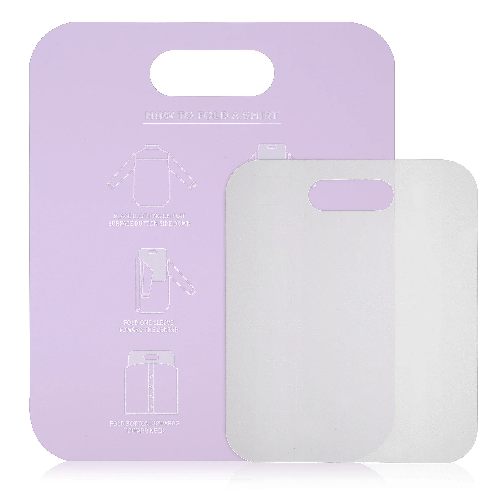 Shirt Folder T Shirt Plastic Folder Clothes Folder Boards Shirt Folding Boards for Kids Adults Clothes Folding Board