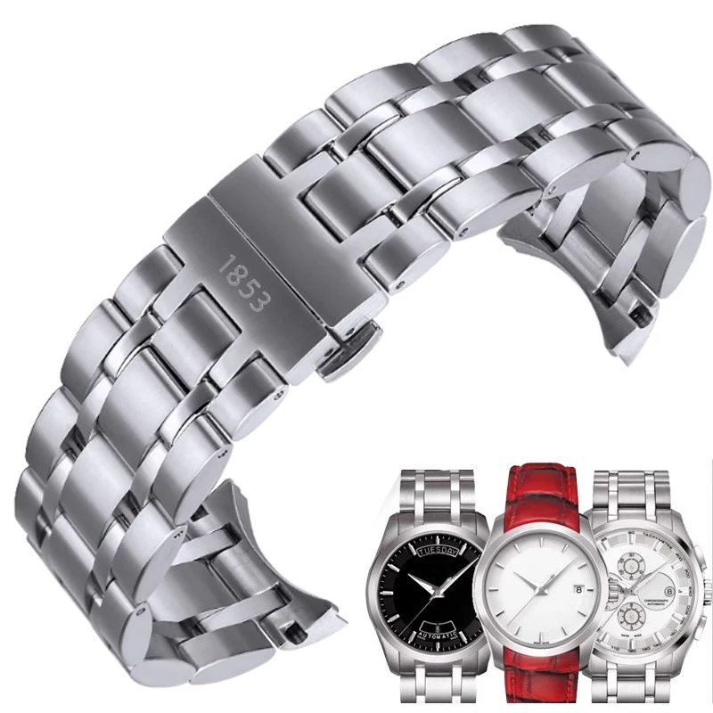 Ремешок из нержавеющей стали для часов Tissot 1853, модель T035410a T035407 T035428, 22 23 24 мм