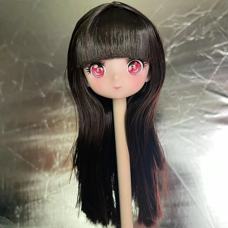 New DIY Anime Face Doll Head or Whole Doll 1/6 Bjd Dolls Joint Moveable Kids Girl Toy Gift 30cm Doll