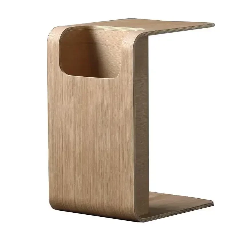 Modern Nature Plywood Coffee Table Bentwood Side for Living Room Corner