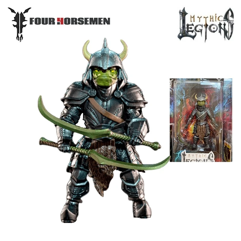 

In Stock Four Horsemen Studio Mythic Legions Deluxe Legion Builders Goblin Soldier Figures 6 Inch 15CM Action Figures Collection